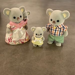 Calico Critters Koala Family
